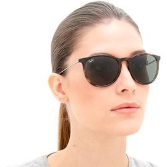 SOLD-Ray-Ban Erika RB4171 Green Lens Sunglasses - Picture 9 of 9